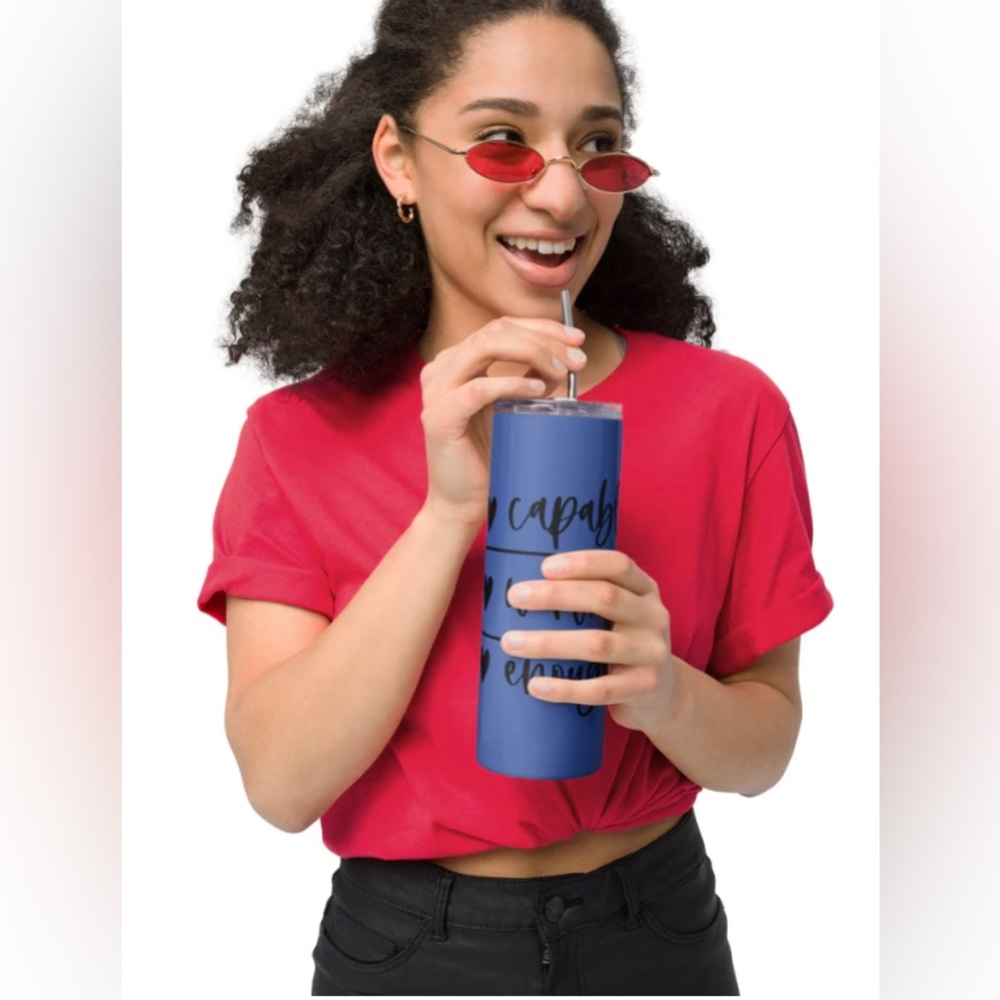 NIB Custom Graphic Tumbler “I AM”….